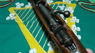 Carcano  Sight alignment and safety operation [upl. by Marcelia]