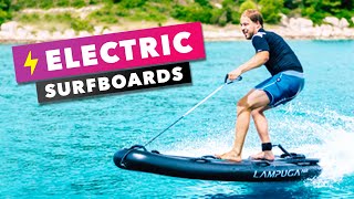 Top 5 Electric Surfboards 2021 [upl. by Siddon]