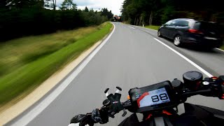 KTM 1290 SUPERDUKE R ON LIMIT  SC PROJECT RAW  4K [upl. by Anatnas]