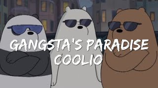 Coolio  Gangstas Paradise Lyrics Ft LV [upl. by Annairda]