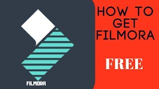 How to get Filmora Full version for free 2018 [upl. by Torruella54]