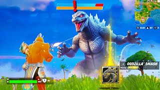 NEW Fortnite GODZILLA Boss Update [upl. by Haek]