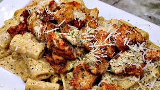 Creamy Pesto Chicken Pasta Recipe  30 Minute Meal [upl. by Goar]