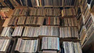 I bought a GIANT RECORD COLLECTION Over 3000 Vinyl Records [upl. by Lon]