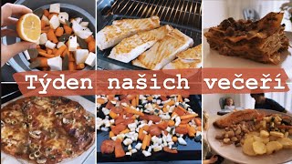 TÝDEN NAŠICH VEČEŘÍ 🍕🥗 Inspirace na rychlé a výživné vaření  Mimiampjá [upl. by Latvina]