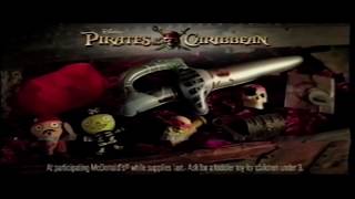 Pirates of the Caribbean MCDonald’s Toys commercial [upl. by Aivilys]