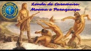 A história e lenda de Caramuru e Paraguaçu  Peruche é Salvador [upl. by Rothschild]