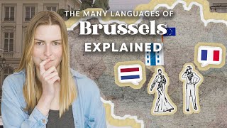 How Brussels Belgium Operates as a Trilingual City [upl. by Theobald]