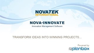 NovaInnovate  Innovation Management Software Demo [upl. by Osrit514]