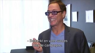 JeanClaude van Damme speaking FlemishDutch RARE [upl. by Suolkcin]