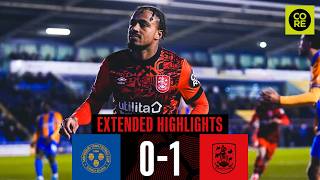 EXTENDED HIGHLIGHTS  Shrewsbury Town 01 Huddersfield Town [upl. by Tilda831]