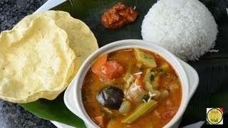 Easy Tasty Sambhar  By Vahchef  vahrehvahcom [upl. by Terrijo]