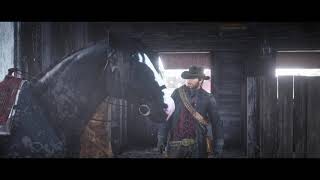 How you put saddle on horse Red Dead Redemption 2 [upl. by Nowtna100]