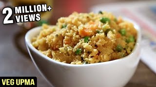 How To Make Veg Upma  Easy amp Healthy Breakfast Recipe  Masala Trails [upl. by Marchak]