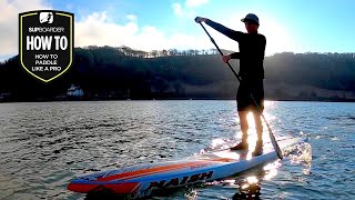 How To Paddle Like A Pro  Improving Your SUP Stroke [upl. by Eiramit]