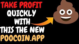 Tutorial On How To Buy Coin Trade Coin And Take Profit From Poocoinapp [upl. by Aikemet]