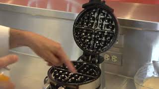 How to Make Waffles With a Waffle Maker [upl. by Dannica859]