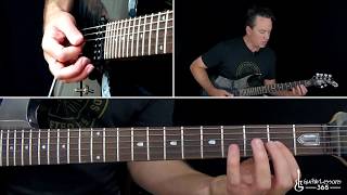 The Four Horsemen Guitar Lesson ChordsRhythms  Metallica [upl. by Yenitsed630]