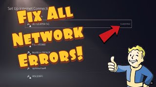 How To FixResolve All PS5 Network Errors 2021 Tutorial [upl. by Aikym143]