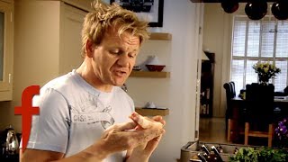 Gordon Ramsay Teaches How To Pan Roast A Pork Chop  The F Word [upl. by Ramoh]