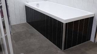 How To Fit Bathroom Cladding Around A Bath [upl. by Searby]