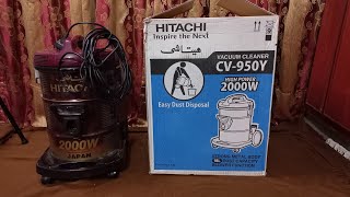 Hitachi Vacuum Cleaner Review [upl. by Ecirbaf693]