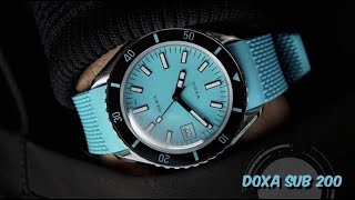 DOXA SUB 200 Tiffany [upl. by Neenaej750]