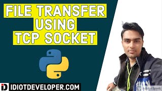 File Transfer using TCP Socket in Python  Socket Programming [upl. by Kentigera]