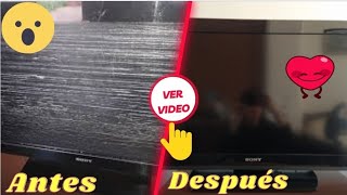 👉PANTALLA CORRUGADA🤯  REPARACION💯 Reemplazar filtro de video☑️ Electronica Núñez👉✔️ [upl. by Lesly746]