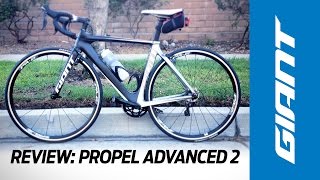 Review Giant Propel Advanced 2  Carbon Frame Aero Wheelset 105 Build [upl. by Mariam]