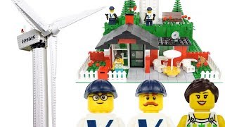 HUGE LEGO Vestas Wind Turbine 10268 Unboxing and Review [upl. by Attikram]