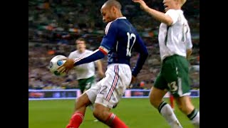 THIERRY HENRY HANDBALL VS IRELAND 2009 [upl. by Dearden]