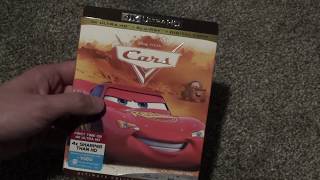 DisneyPixars Cars 4K Ultra HD BluRay Unboxing [upl. by Drus]