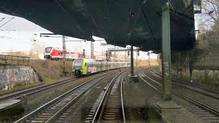 Führerstandsmitfahrt Elmshorn  HamburgAltona [upl. by Haroldson]