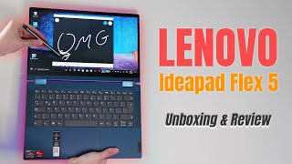 Versatilidad total Lenovo Ideapad Flex 5 Unboxing amp Review [upl. by Lielos]