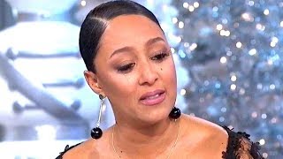 Tamera MowryHousley Makes Tearful Return to The Real Following Nieces Death [upl. by Kruger]