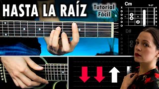 Hasta La Raíz  Natalia Lafourcade GUITARRA Tutorial  Acordes [upl. by Jaymie181]