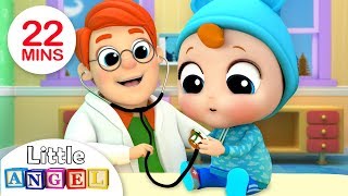 Funny Cartoon Baby Injection Scenes [upl. by Aretak]