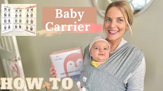 Baby Carrier for Everyday Use Baby loves it [upl. by Feltie170]