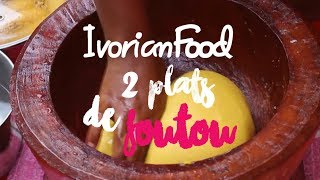 IvorianFood  Recette  FOUTOU de Côte dIvoire [upl. by Raskind77]