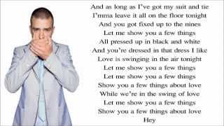 Justin Timberlake ft JayZ  Suit amp Tie Lyrics Video [upl. by Elisabeth789]