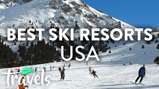 Top 10 Ski Resorts in the US  MojoTravels [upl. by Webber]