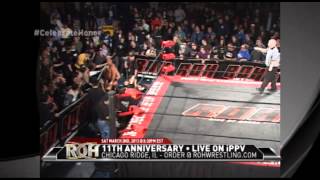 ROH Anniversary Flashback Bryan Danielson vs Nigel McGuinness ROH World Title [upl. by Vastha]