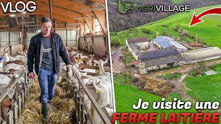 VISITE DUNE FERME LAITIÈRE  TOUR DE FRANCE AVEC AGRIVILLAGE [upl. by Airamalegna452]