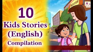 10 Best English Stories For Kids  Stories For Grade 1  Story Time  Periwinkle [upl. by Nodnas]