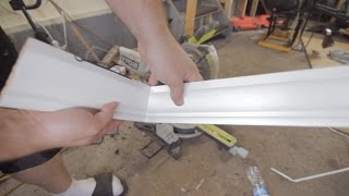 How to Cut Crown Molding Inside Corners [upl. by Hedy298]