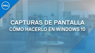 Cómo hacer capturas de pantalla en Windows 10  Capturar pantalla en Windows [upl. by Gnen432]