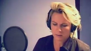 Jennifer Saunders recording Holding Out for a Hero  Shrek 2 [upl. by Mctyre]