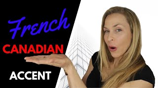 French Canadian Accent  Different Sounding Consonants [upl. by Norag5]