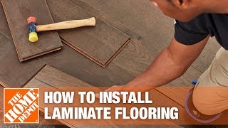 Installing Laminate Flooring Overview [upl. by Anayrb]